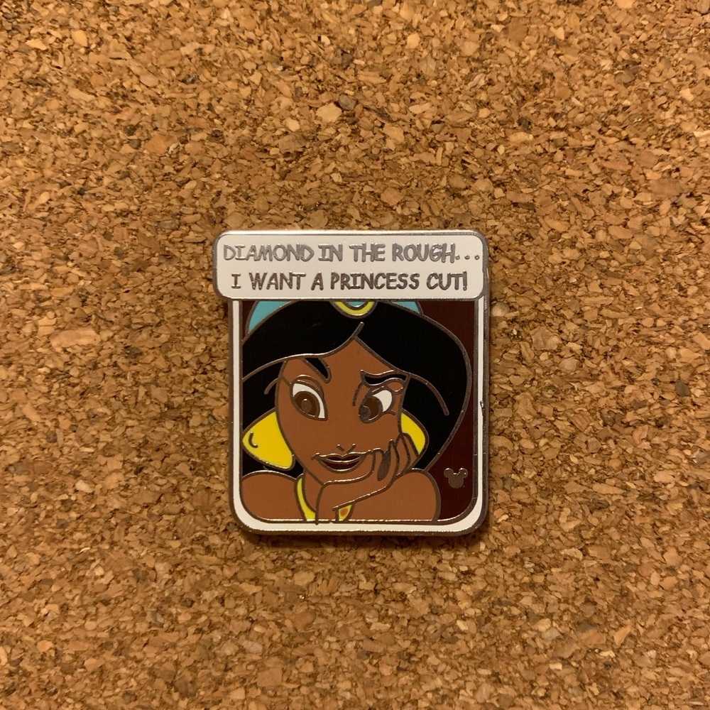 Disney Jasmine Trading Pin (Hidden Mikey)